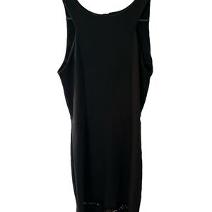 Elegant Black Sleeveless Dress PTP 16.5 L 37
